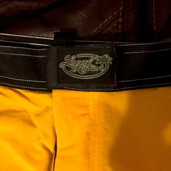 Mens 34” local motion made in HAWAII vintage board shorts new no tags - Picture 3 of 7